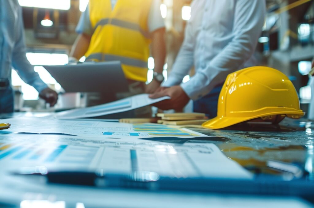 Fachleute aus der Wirtschaft, darunter Ingenieure und Unternehmer, die Strategien zur Mittelzuweisung für Bauprojekte entwickeln und Unternehmensabschlüsse analysieren, um eine optimale Unternehmensführung zu gewährleisten
